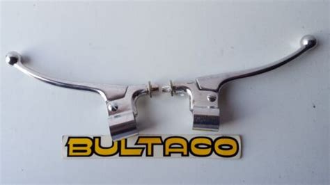 Bultaco Levers Alloy New Set Clutch And Brake Lever Bultaco All Models