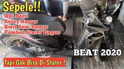 Padahal Aki Baru Tapi Gak Bisa Stater Sepele Penyebab Honda Beat Gk