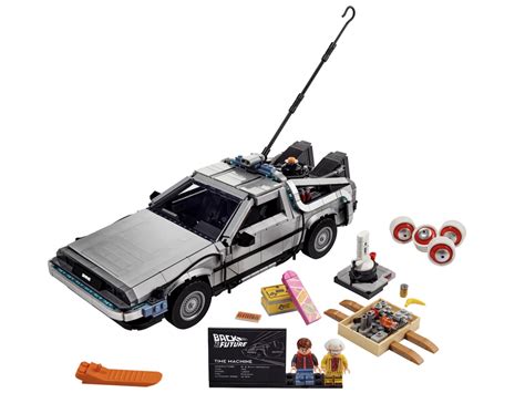 BACK TO THE FUTURE DeLorean LEGO Set Includes All Three Film Versions ...