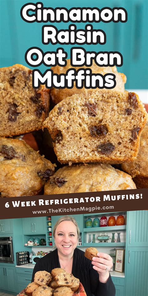 Cinnamon Raisin Oat Bran Muffins The Kitchen Magpie