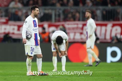 메시 음바페 동반 침묵 Psg 챔스 16강서 탈락바이에른 뮌헨에 0 2 완패 네이트 스포츠