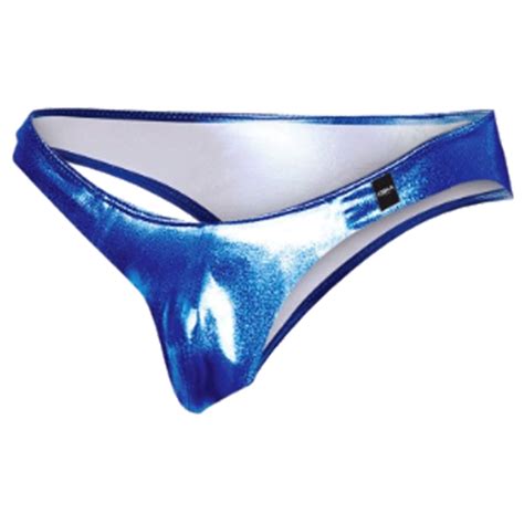 BIKINI TAILLE BASSE BLEU PROVOCATIVE C M CUT MEN