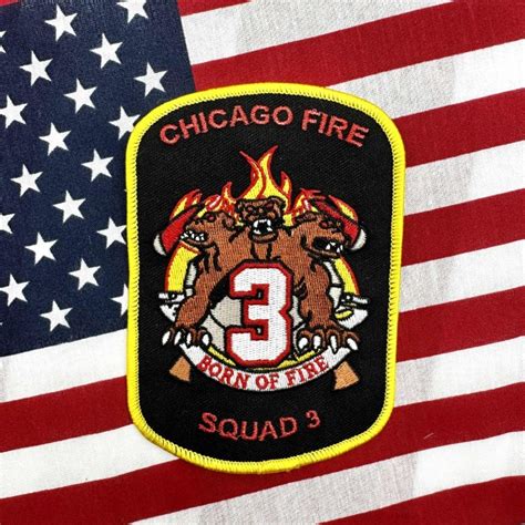 Chicago Fire Patch Squad 3