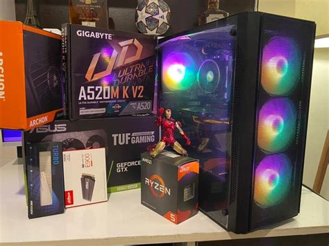 Garantİlİ Gamİng Pc Ryzen 5 5500 Gtx 1660 Super Bİlgİsayar Kasa