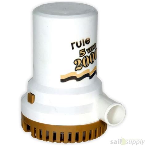 Rule Gold Heavy Duty Bilgepomp L U V