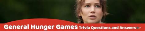 60 Hunger Games Trivia Questions (and Answers) | Group Games 101