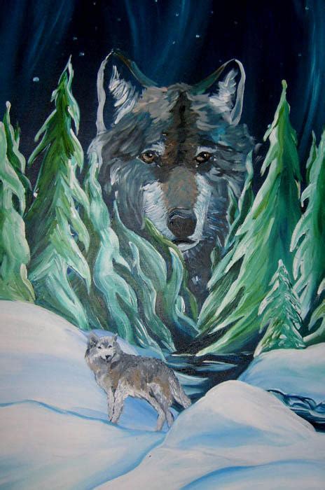 Commission Spirit Wolf By Aceinit On Deviantart