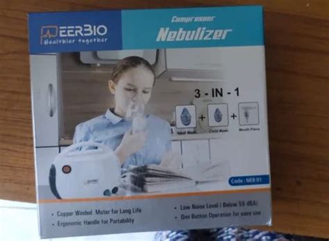 Peerbio Portable Nebulizer For Nebulization For Hospital Size