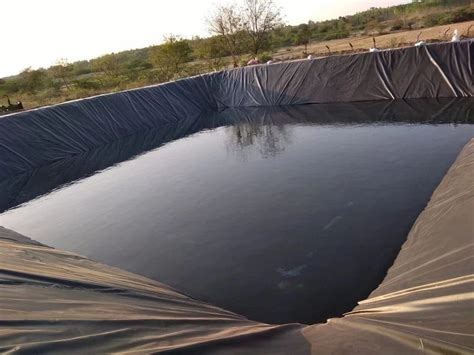 Hdpe Geomembrane Sheet For Water Storage Packaging Type Roll At Rs