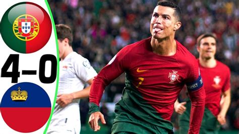 Portugal Vs Liechtenstein Ronaldo Goals And Highlights Hd