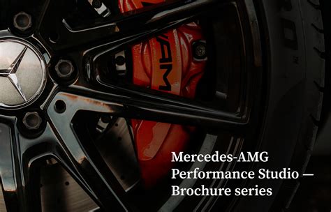 Mercedes-AMG — Brochures for different divisions on Behance