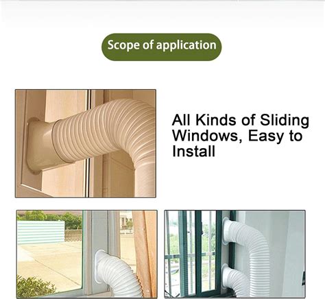 Buy Eayoly Portable Ac Window Vent Kit Sliding Door Air Conditioner Vent Kit Sliding Door