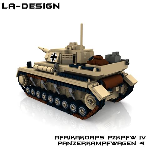 LEGO Custom WW2 PzKpfw 4 Panzer Tank 3 The Custom PzKpfw I Flickr