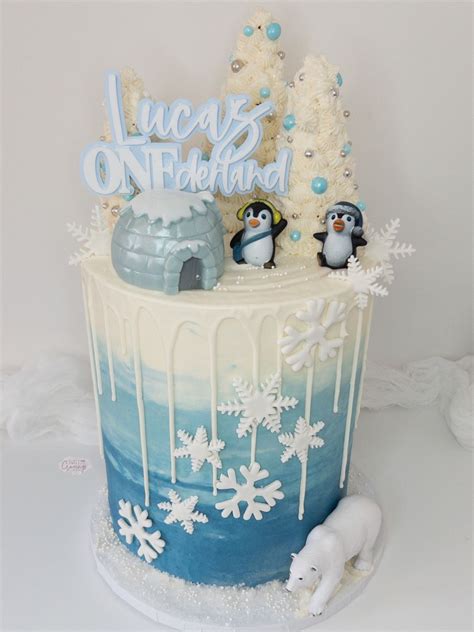 Winter ONEderland Cake Winter Onederland Cake Winter Wonderland Cake