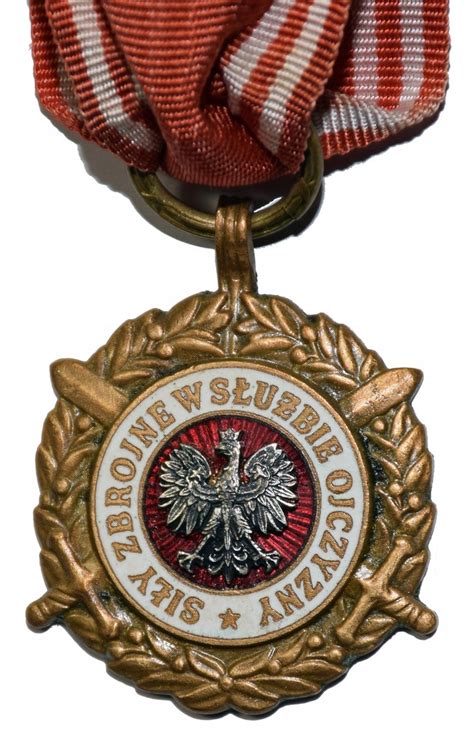 Medal Siły Zbrojne w Służbie Ojczyzny brąz po 1990 13463702308