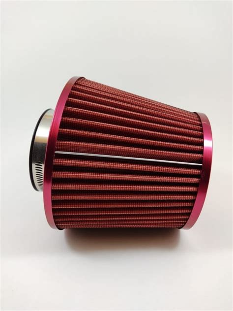 Filtro De Aire C Nico Universal Rojo Tuning Propulsa Mercadolibre