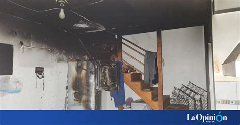 Se desató un principio de incendio en una vivienda del barrio San