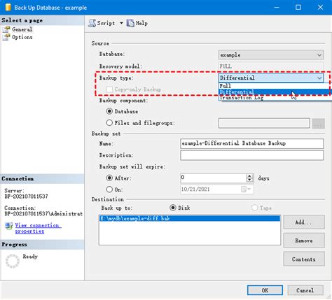 Quick Ways To Create A Sql Server Differential Backup