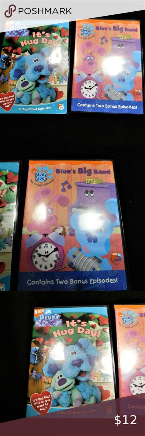 Blues Clues Two Dvds Blues Big Band Its A Hug Big Band Blues Clues