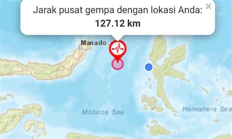 Gempa 5,7 Magnitudo Guncang Maluku Utara - malutsatu.com