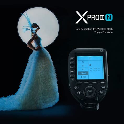 Godox Xproii S Transmisor De Disparador De Flash Inal Mbrico Para