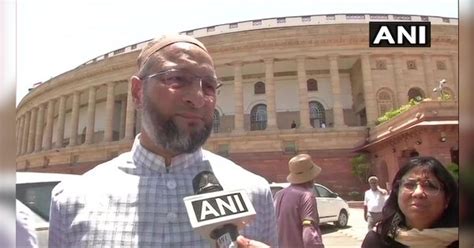 Jai Shri Ram Slogan During Asaduddin Owaisi Oath In Parliament Video