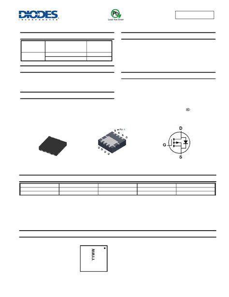 DMP4025SFGQ 13 Datasheet 1 8 Pages DIODES 40V P CHANNEL ENHANCEMENT