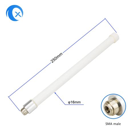 6 7 GHz Ultra Wideband Omnidirectional Fiberglass Antenna 9dBi With SMA