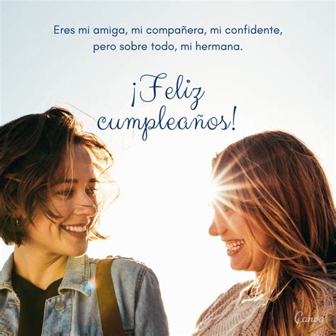 Feliz Cumpleanos Hermana Poemas Hermana Feliz Cumplea Os Tarjetas Hot