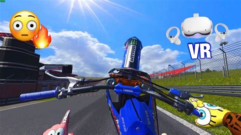 CRAZY WHEELIES ON MX BIKES WITH VR ON A BEAUTIFUL MAP BEST BIKELIFE