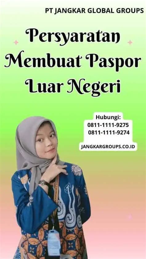 Cara Bikin Paspor Luar Negeri Jangkar Global Groups