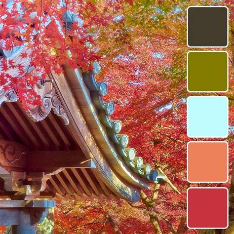 Палитры, вдохновленные Японией | Color combinations paint, Color ...