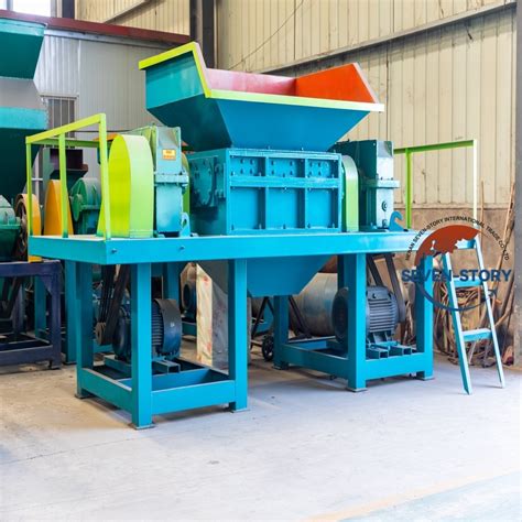 Scrap Metal Steel Iron Shredder Machine For Recycling China Double