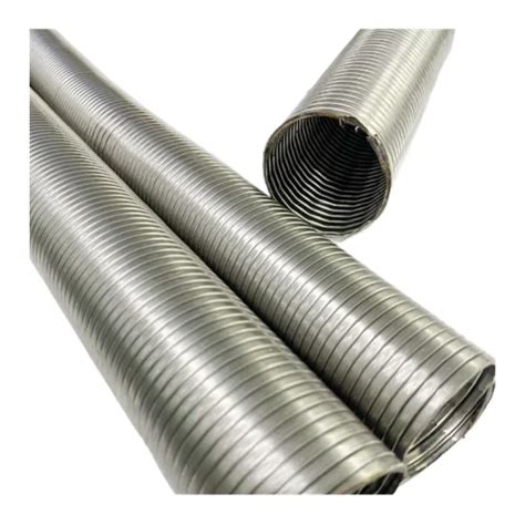 Strip Wound Interlock Hose Exhaust Pipe And Interlock Hose