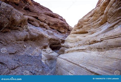 Mosaic Canyon At Death Valley National Park Stock Photo Image Of