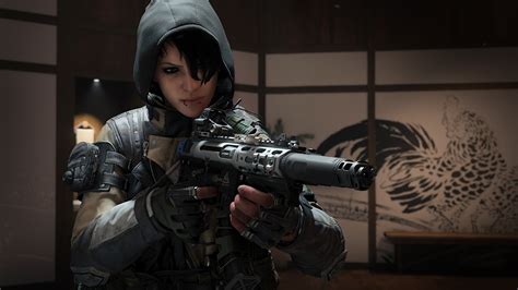 Wallpaper Call Of Duty Warrior Assault Rifle Black Ops 4 1920x1080