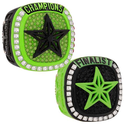 Neon Star Champion Ring Success Awards