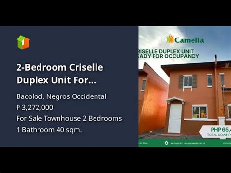 Bedroom Criselle Duplex Unit For Camella Bacolod South Youtube