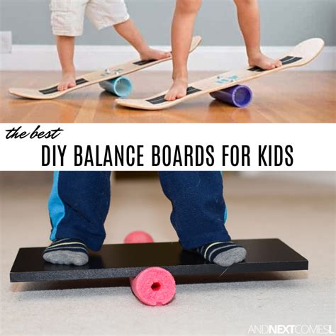 5 Diy Balance Boards For Kids That You Can Actually Make And Next