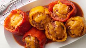 Stuffed Peppers Recipe - BettyCrocker.com