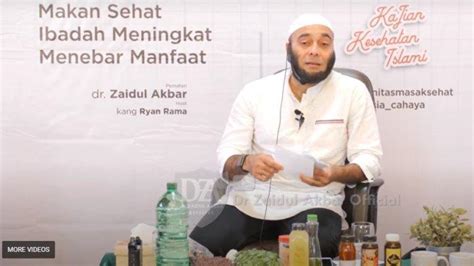 Bentuk Tubuh Berisi Pun Bisa Diraih Dr Zaidul Akbar Beber Resep