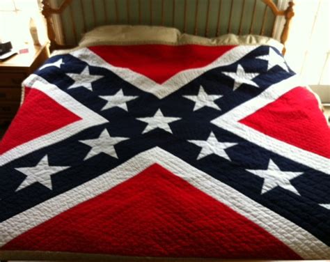 Pattern For Confederate Flag King Quilt Etsy