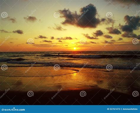 San Clemente Beach in Ecuador Stock Image - Image of tropical ...