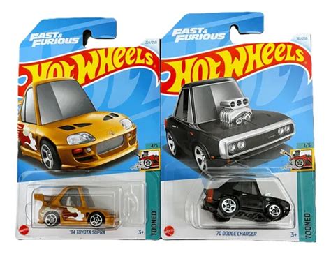 Hot Wheels Toyota Supra Dodge Charger Toon Rapido Y Furioso Cuotas Sin Inter S