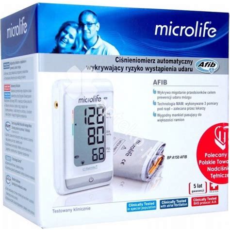Ciśnieniomierz, Microlife,BP A150, AFIB, automat - apteko.pl ...