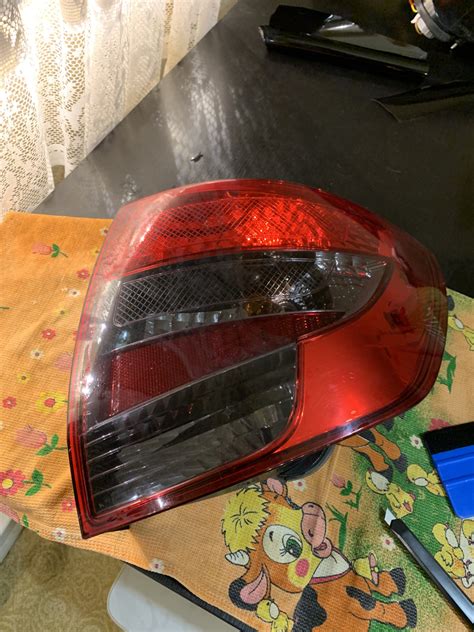 #15 Тонировка задних фонарей (попытка 2) — Lada Гранта (1G), 1,6 л ...