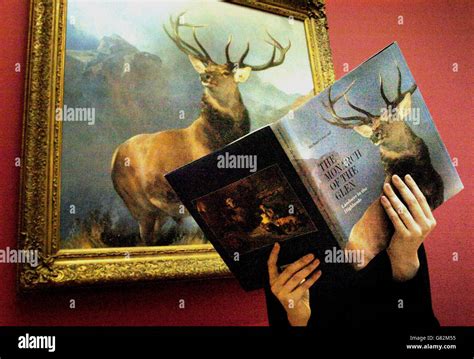 Monarch Of The Glen National Gallery Of Scotland Stock Photo Alamy