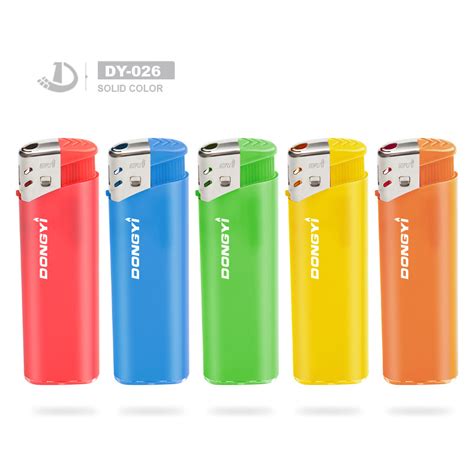 Dy 026 Kind High Quality Disposable Plastic Fashion Gas Europe Lighter