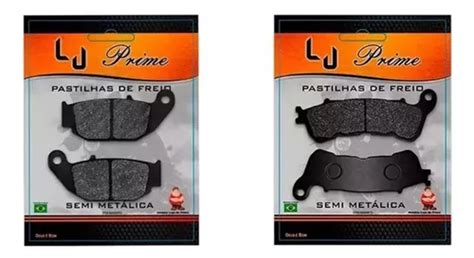 Kit Pastilha Freio Completo Cb300f Twister 2023 2024 2025