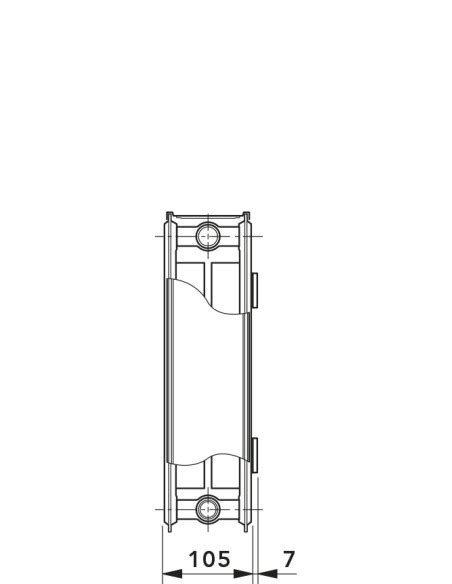 22K Kompaktni Radiator Klasik Vogel Noot